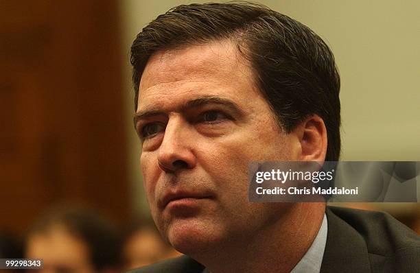 James Comey, deputy attorney general, Justice Department, testifies at the House Judiciary Committee PATRIOT Act Reauthorization committee oversight...