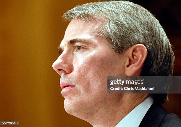 Rob Portman testifies at the Senate Homeland Security and Governmental Affairs Committee hearing on his nomination to be director of the Office of...