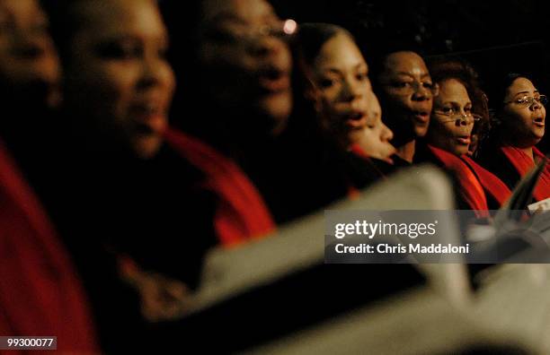 The Capitol Hill Chorale Group performs at the Union Station CHristmas tree lighting ceremony, part of the 8th annual Norwegian holiday celebration...