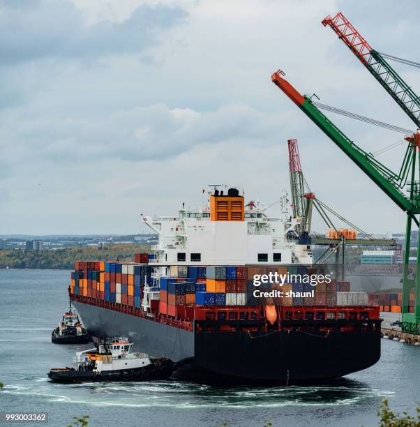 container ship - nautical structure stock pictures, royalty-free photos & images