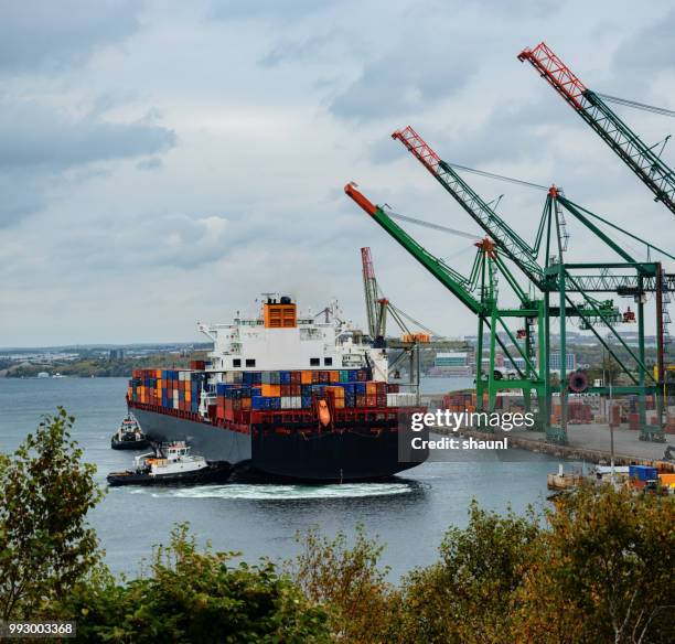 container ship - nautical structure stock pictures, royalty-free photos & images