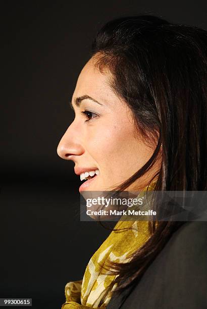 Lydia Lassila attends the AOC cocktail party to welcome home the 2010 Winter Olympic Team at Sydney Convention & Exhibition Centre on May 14, 2010 in...