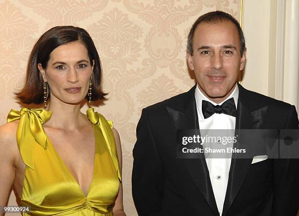 Annette Lauer and Matt Lauer