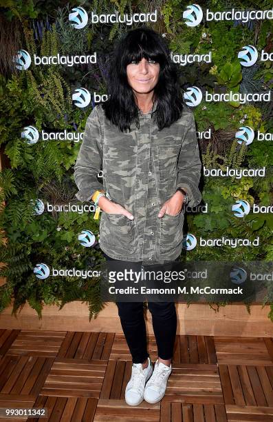 Claudia Winkleman attends as Barclaycard present British Summer Time Hyde Park in Hyde Park on July 6, 2018 in London, England.