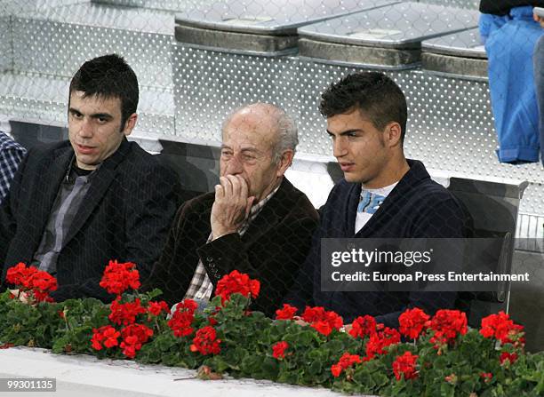 Maxi Iglesias attend the Mutua Madrilena Madrid Open on May 13, 2010 in Madrid, Spain.