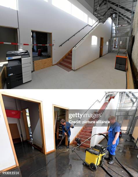 Studio and practice rooms can be seen at the Kulturcampus Domaene Marienburg of the University of Hildesheim in Hildesheim, Germany, 26 October 2017....