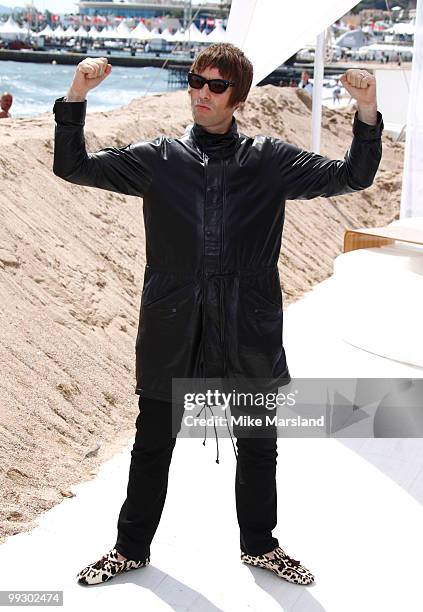 Liam Gallagher and Andrew Eaton attends 'The Longest Cocktail Party ' Photo Call held at the Terraza Martini during the 63rd Annual International...