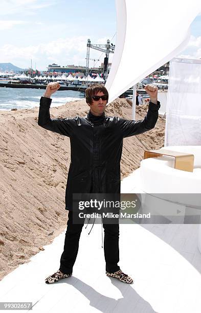 Liam Gallagher attends 'The Longest Cocktail Party ' Photo Call held at the Terraza Martini during the 63rd Annual International Cannes Film Festival...