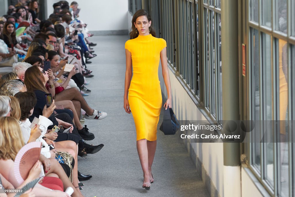 Angel Schlesser Catwalk - Mercedes Benz Fashion Week Madrid - July 2018