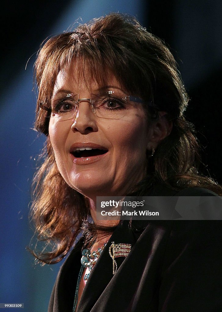 Sarah Palin Speaks At "Celebration Of Life" Breakfast In Washington