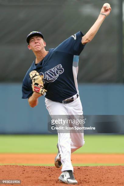 Port Charlotte, FL 2018 Tampa Bay Rays first round pick 18-year-old left-hander Matthew Liberatore makes his professional debut as the starting...