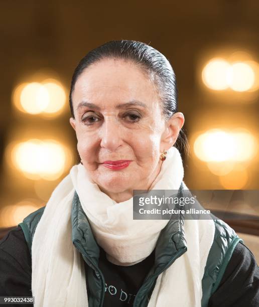 Marcia Haydee, the former primaballerina, choreographer and director of the Stuttgart Ballet, photoraphed at the opera house in Stuttgart, Germany, 2...