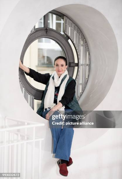 Marcia Haydee, the former primaballerina, choreographer and director of the Stuttgart Ballet, photoraphed at the opera house in Stuttgart, Germany, 2...