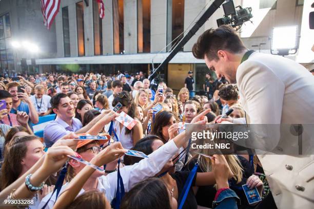 Brendon Urie of Panic! At the Disco on Friday, June 29, 2018 --