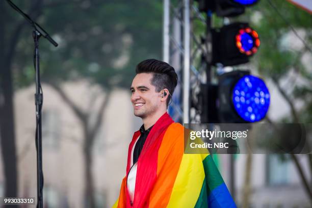 Brendon Urie of Panic! At the Disco on Friday, June 29, 2018 --