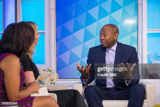 Jenna Bush Hager, Sheinelle Jones and Omar Epps on Friday, June 29, 2018 --