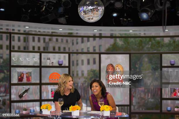 Jenna Bush Hager and Sheinelle Jones on Friday, June 29, 2018 --