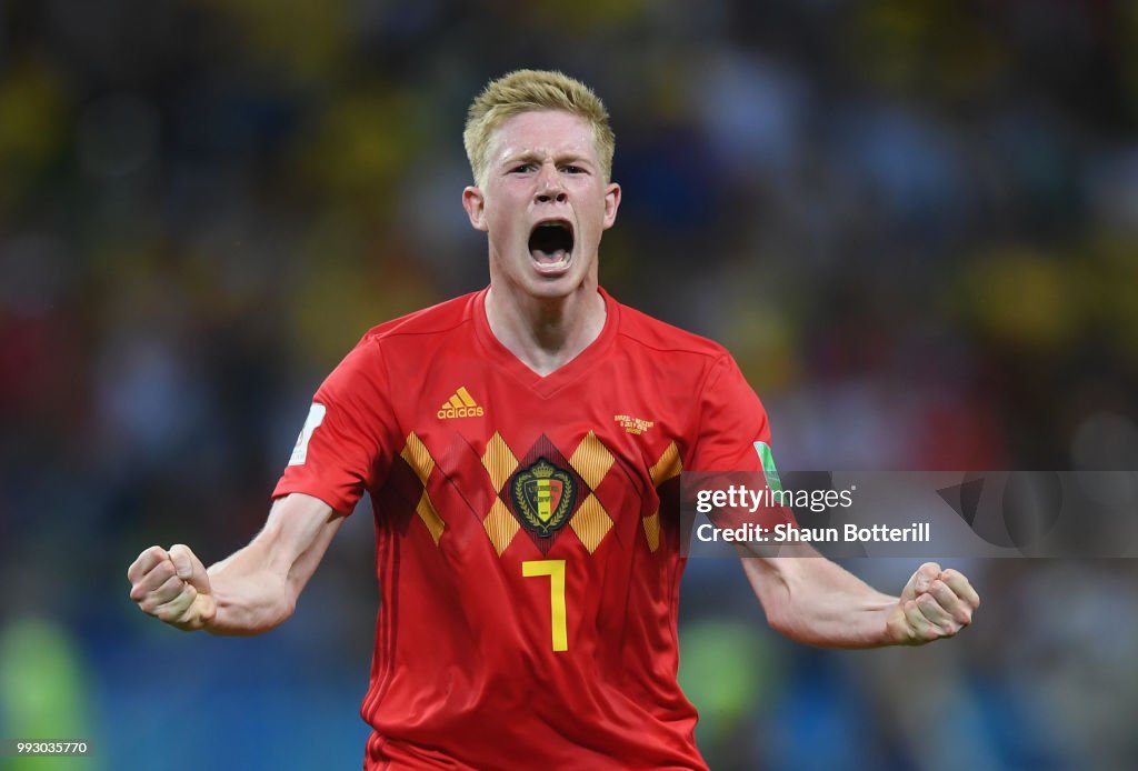 Brazil v Belgium: Quarter Final - 2018 FIFA World Cup Russia