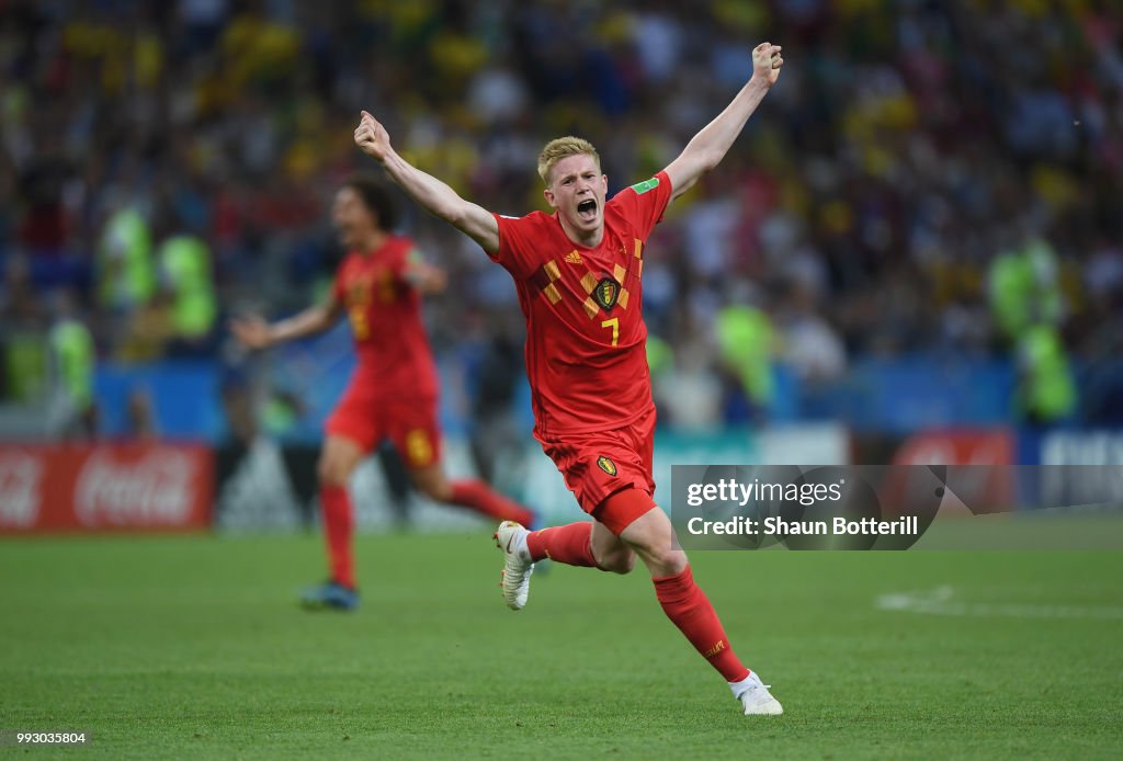 Brazil v Belgium: Quarter Final - 2018 FIFA World Cup Russia