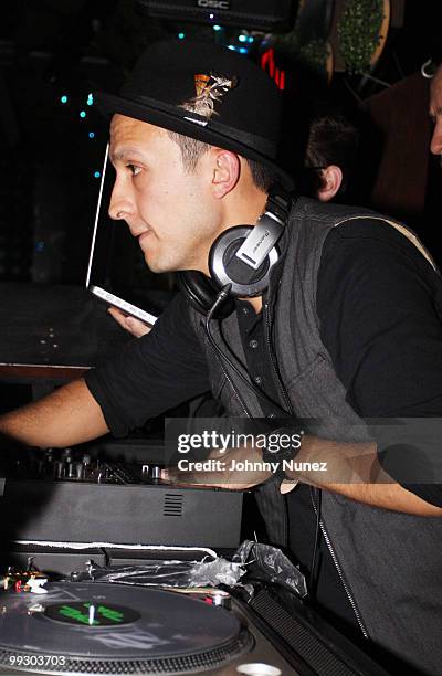 Vice spins at the official after party for the Rainforest Funds Concert at Greenhouse on May 13, 2010 in New York City.