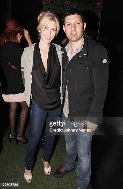 Jessica Rosenblum and Jed Stiller attend the official after party for the Rainforest Funds Concert at Greenhouse on May 13, 2010 in New York City.