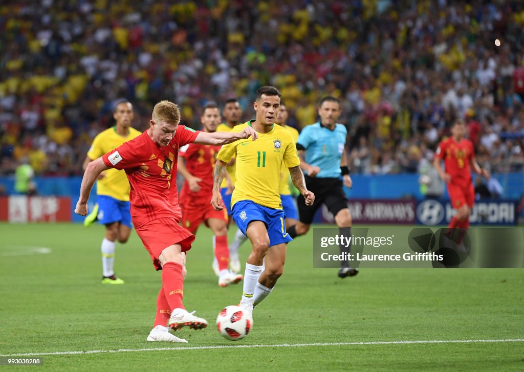 Brazil v Belgium: Quarter Final - 2018 FIFA World Cup Russia