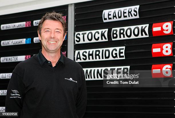 Professional Craig Laurence of Stock Brook Manor poses for photographs after winning the the Virgin Atlantic PGA National Pro-Am Championship...