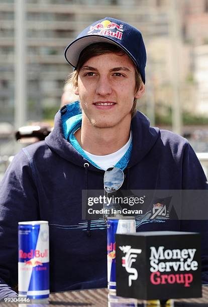 Austrian Ski-Jumper Gregor Schlierenzauer attends the Redbull Formula 1 Energy Station on May 14, 2010 in Monaco, Monaco.