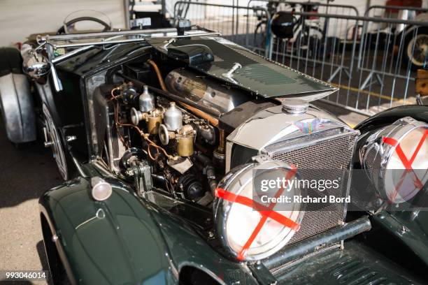An Invicta S Type 1931 is seen during Le Mans Classic 2018 on July 6, 2018 in Le Mans, France.