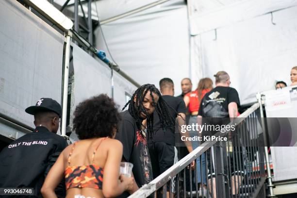 PartyNextDoor performs during Wireless Festival 2018 at Finsbury Park on July 6, 2018 in London, England.