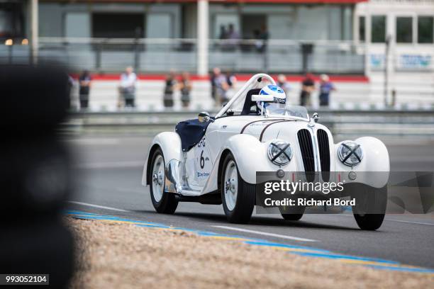 Roadster 1939 competes during the Day Practice at Le Mans Classic 2018 on July 6, 2018 in Le Mans, France.