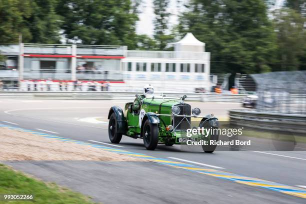 Talbot 105 BGH 21 1934 competes during the Day Practice at Le Mans Classic 2018 on July 6, 2018 in Le Mans, France.
