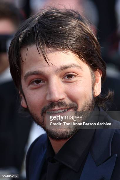 Director Diego Luna attends the 'Abel' premiere held at the Palais des Festivals during the 63rd Annual International Cannes Film Festival on May 14,...