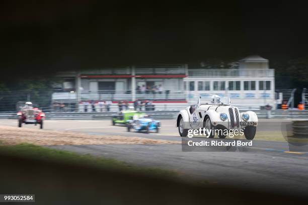 Roadster 1938 competes during the Day Practice at Le Mans Classic 2018 on July 6, 2018 in Le Mans, France.