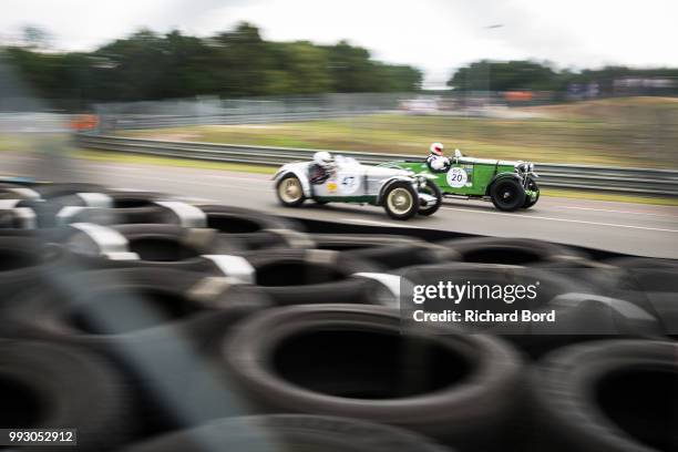 Talbot 105 JJ93 1932 competes during the Day Practice at Le Mans Classic 2018 on July 6, 2018 in Le Mans, France.