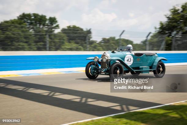 Lorraine Dietrich B3/6 Sport 1925 competes during the Day Practice at Le Mans Classic 2018 on July 6, 2018 in Le Mans, France.