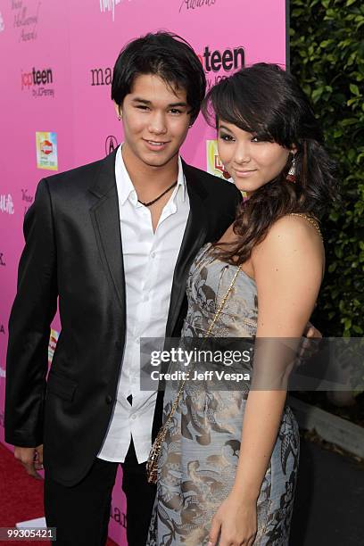 Actors BooBoo Stewart and Fivel Stewart arrive at the 12th annual Young Hollywood Awards sponsored by JC Penney , Mark. & Lipton Sparkling Green Tea...
