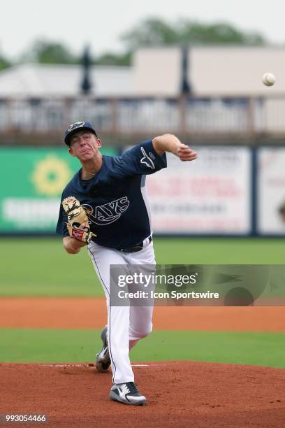 Port Charlotte, FL 2018 Tampa Bay Rays first round pick 18-year-old left-hander Matthew Liberatore makes his professional debut as the starting...