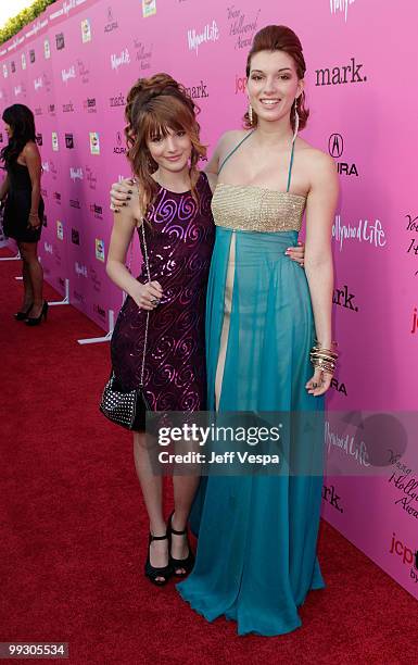 Actress Bella Thorne and actress Dani Thorne arrives at the 12th annual Young Hollywood Awards sponsored by JC Penney , Mark. & Lipton Sparkling...