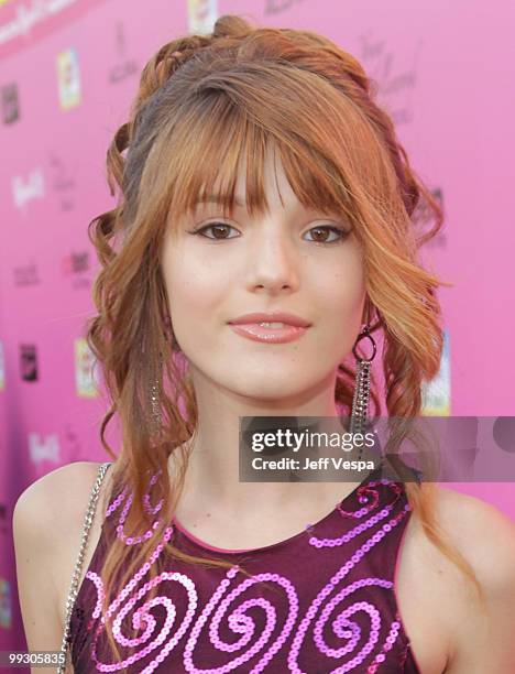 Actress Bella Thorne arrives at the 12th annual Young Hollywood Awards sponsored by JC Penney , Mark. & Lipton Sparkling Green Tea held at the Ebell...