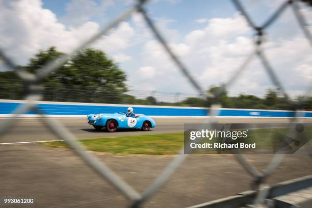 Callista D 120 Ranelagh 1951 competes during the Day Practice at Le Mans Classic 2018 on July 6, 2018 in Le Mans, France.