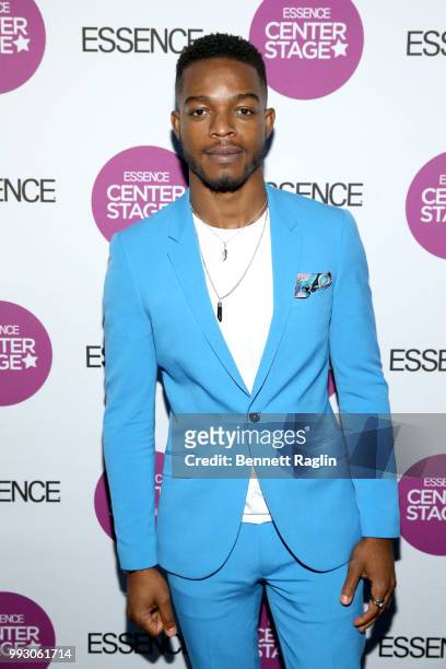 Actor Stephan James attends 'If Beale Street Could Talk' Movie Cast and Filmmakers at Essence Festival 2018 on July 6, 2018 in New Orleans, Louisiana.