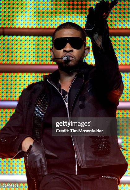 Usher performs as part of Wild 94.9's Wild Jam 2010 at HP Pavilion on May 13, 2010 in San Jose, California.