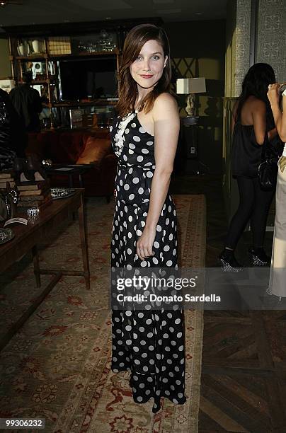 Actress Sophia Bush attends Ann Taylor's Exclusive Fall 2010 Collection Preview at Soho House on May 13, 2010 in West Hollywood, California.