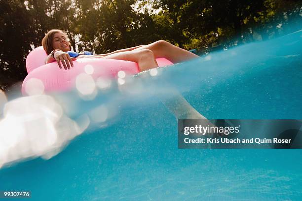 Tween Floating Inpool 201 Teenager Girl 15 Floating In Swimming Pool Stock Photos, High-Res ...