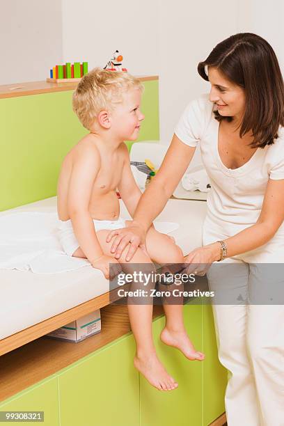 children at the pediatrician - starnberg stock pictures, royalty-free photos & images