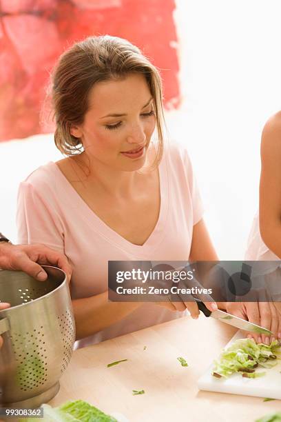 woman cooking - dietramszell stock pictures, royalty-free photos & images