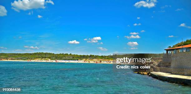 italy beach - coles stock pictures, royalty-free photos & images