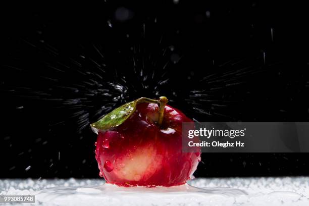 Fruit Burst Exploding Apple 397 Exploding Apple Stock Photos, High-Res Pictures, and Images - Getty ...