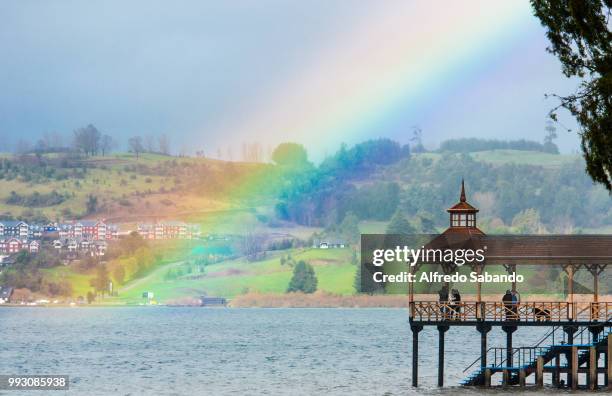 coming soon - puerto varas in chile - puerto varas stock pictures, royalty-free photos & images